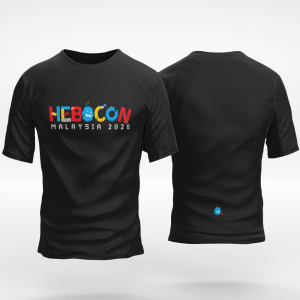 Hebocon Malaysia 2026 Official Logo T-shirt
